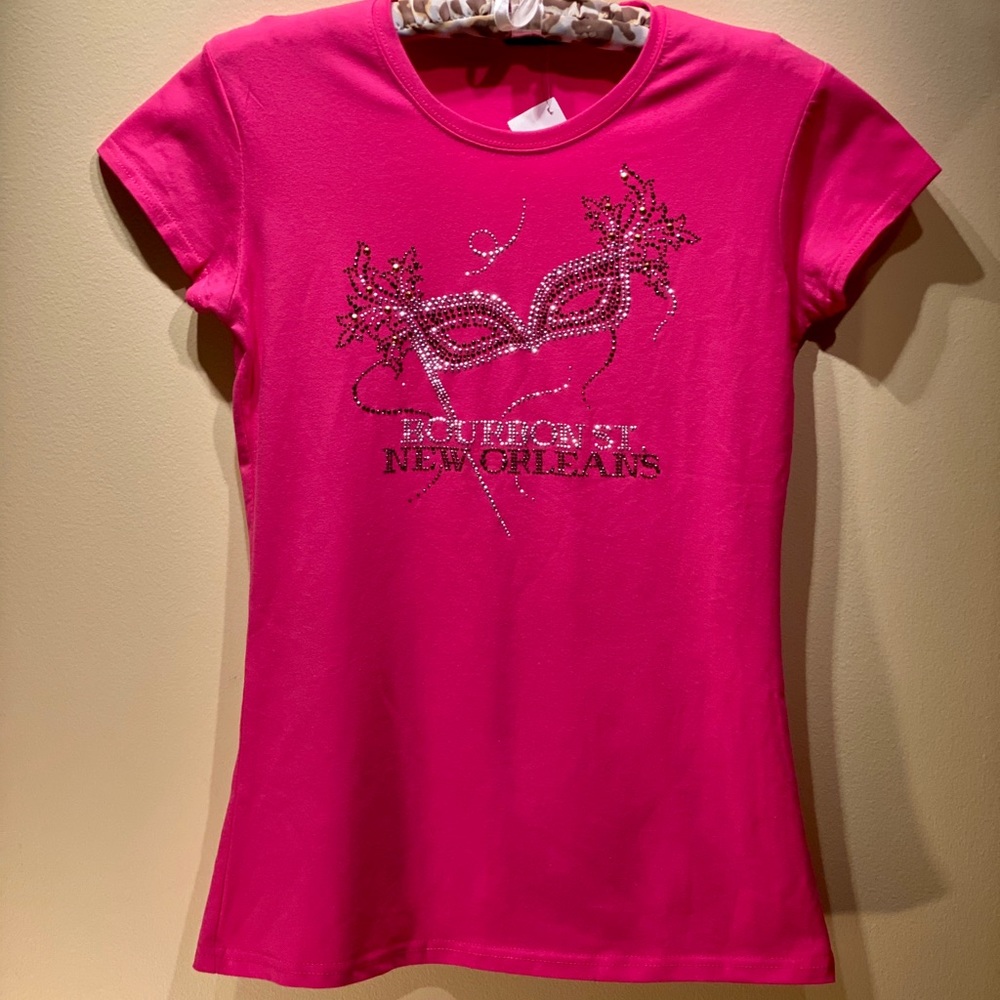 NWT NOLA Embellished Tee XL - Picture 3 of 6